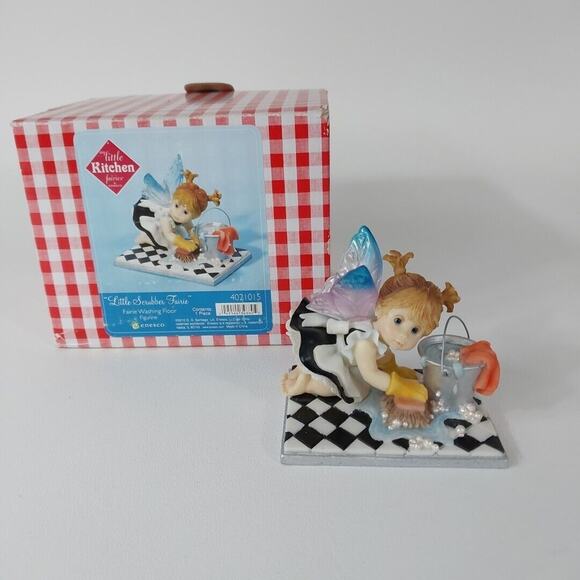 My Little Kitchen Fairies LITTLE SCRUBBER FAIRIE 4021015‎ - Picture 1 of 6